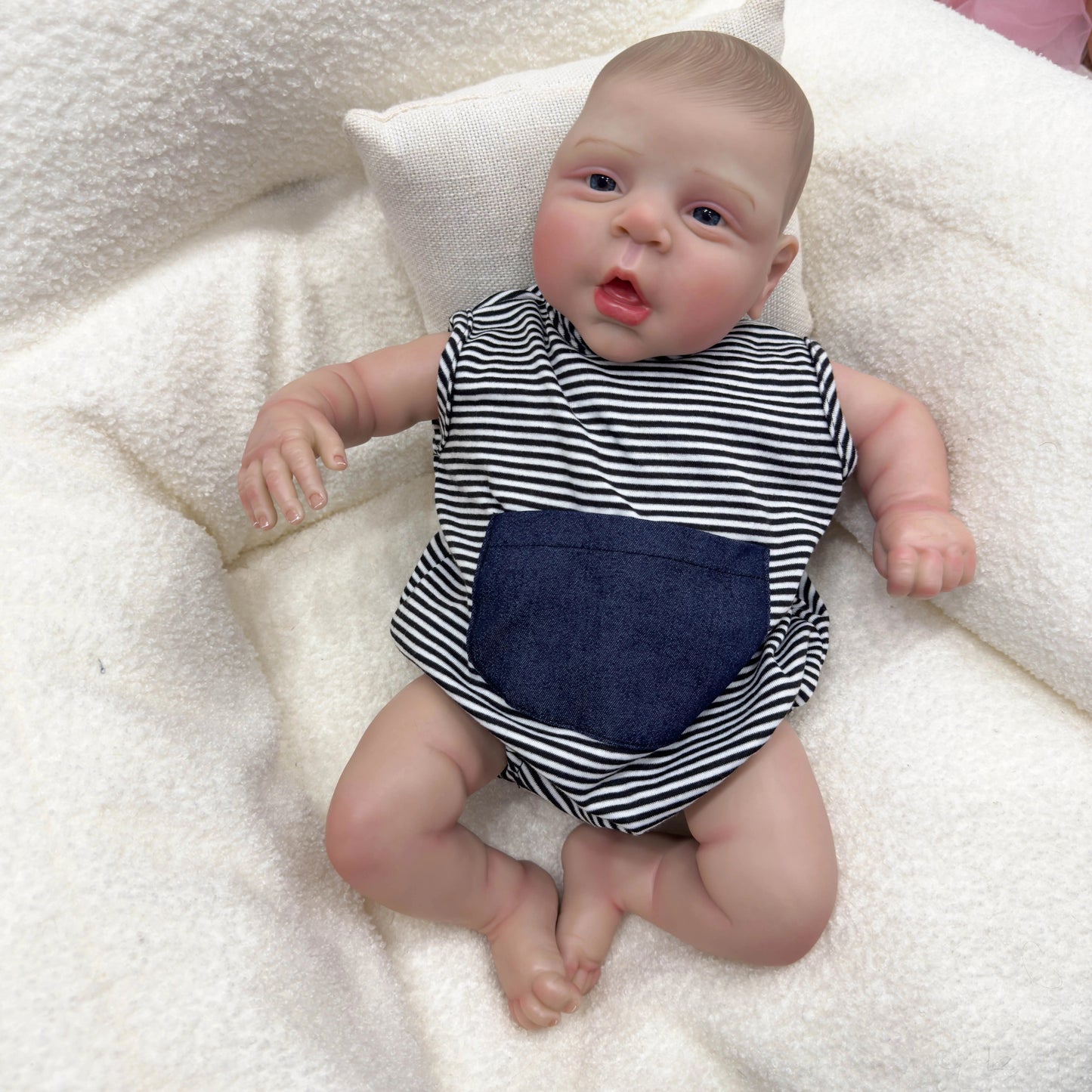 Estella Reborn Baby maalatut hiukset