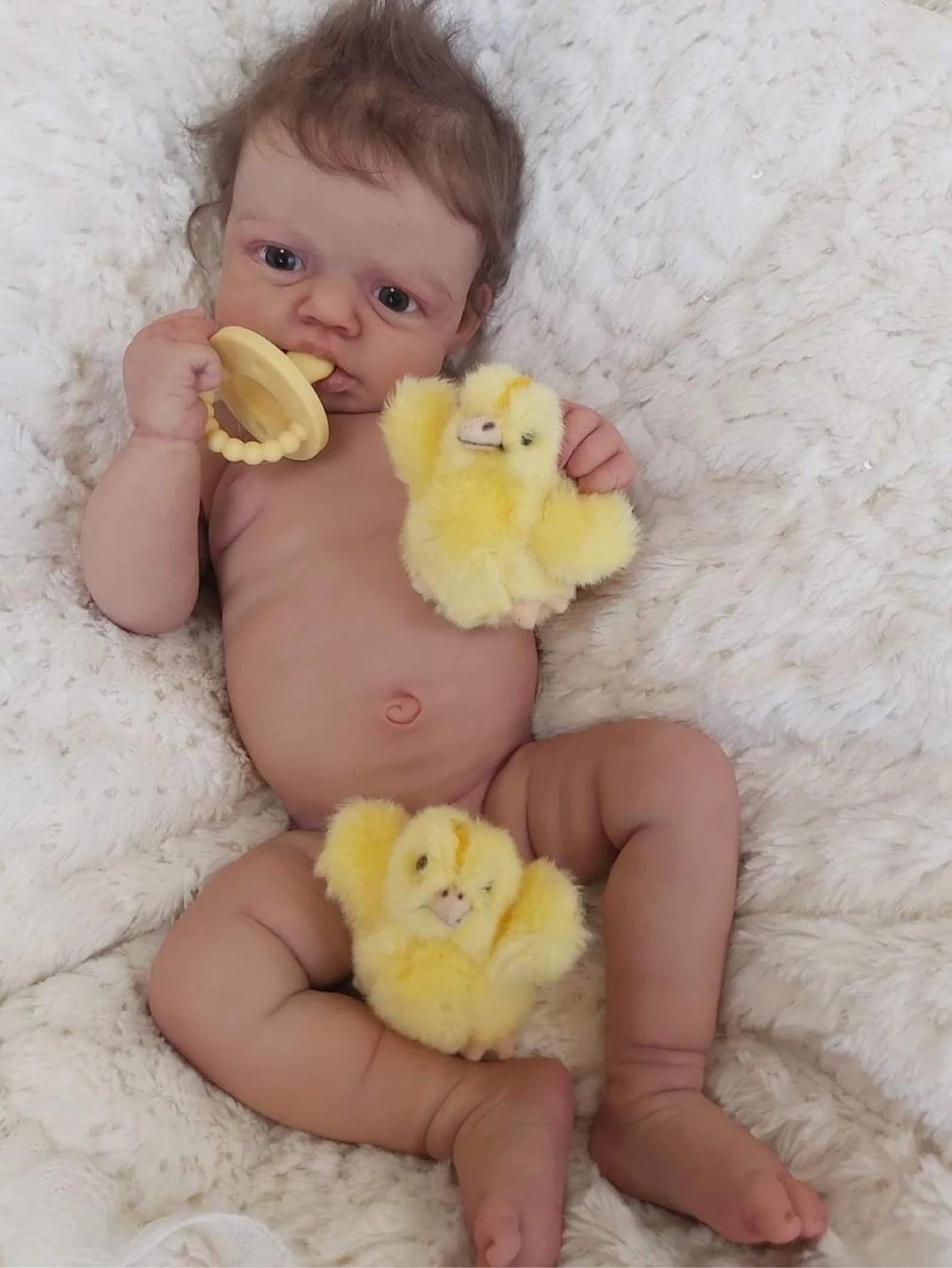 Awake Loulou Reborn tyttö nukke käsintehty pehmeä vinyyli vastasyntynyt vauva nukke