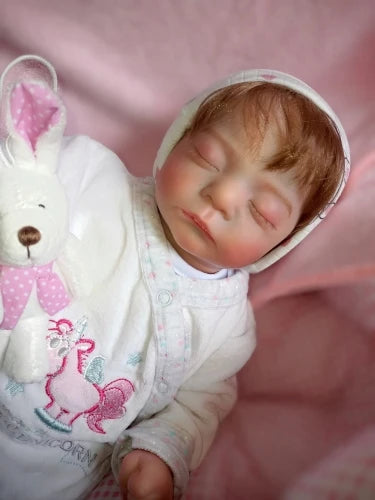 Silikoni Reborn Baby 19 tuuman kuin todellinen nukke