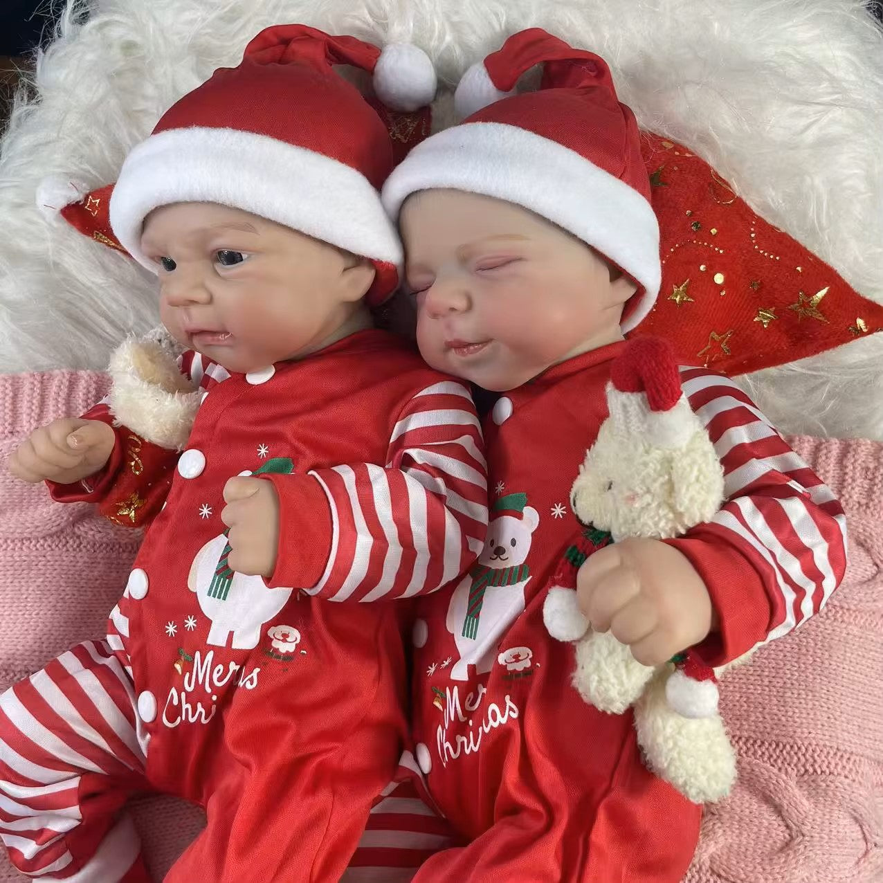 Reborn vauvanuket Pascale ja Elijah kaksoset
