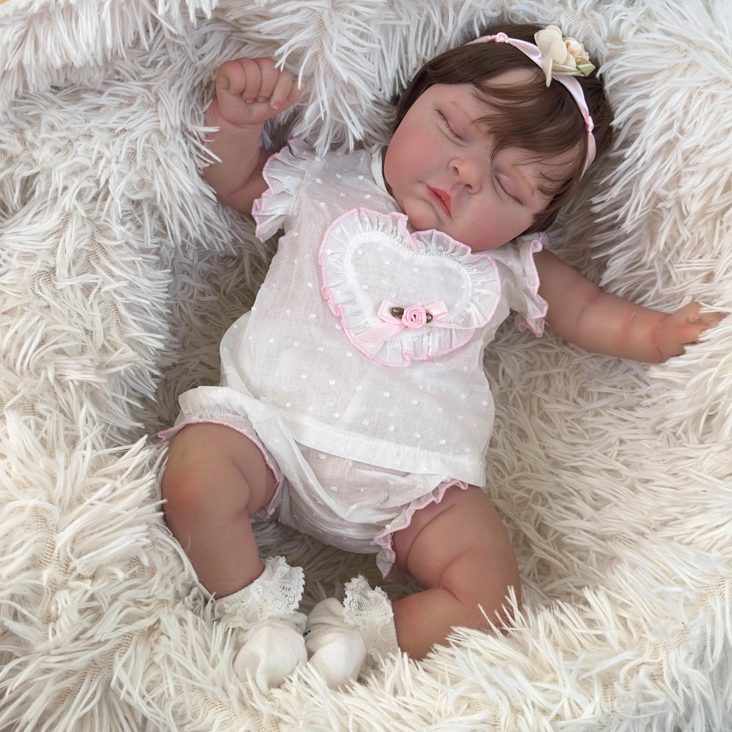 Reborn vauva tyttö Peaches nukke