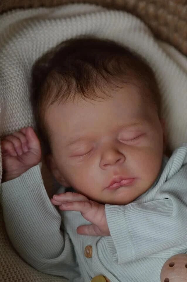 Sleeping Jude pehmeä runko käsintehty Visbile Veins poika nukke