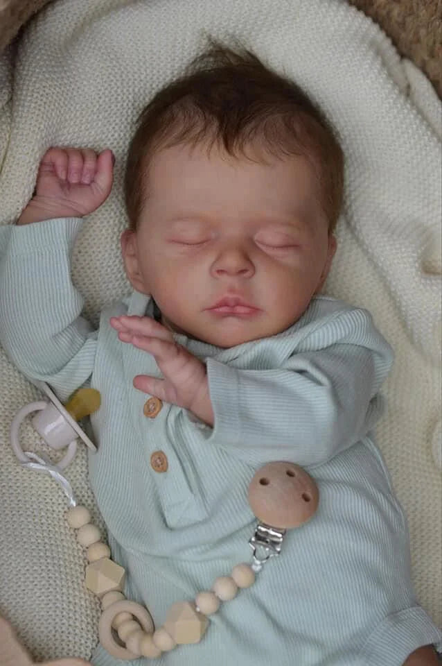 Sleeping Jude pehmeä runko käsintehty Visbile Veins poika nukke