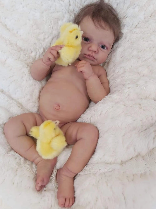 Awake Loulou Reborn tyttö nukke käsintehty pehmeä vinyyli vastasyntynyt vauva nukke