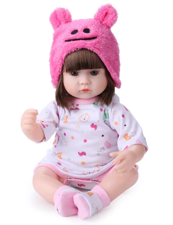 Realistinen Reborn Baby Girl -nukke