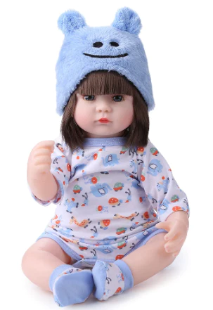 Realistinen Reborn Baby Girl -nukke
