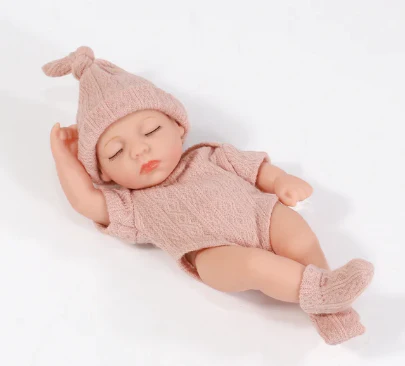 Söpö Mini Vedenpitävä Silikoni Reborn Nukke